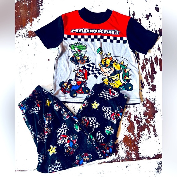 Nintendo | Pajamas | Mario Kart Pj Set | Poshmark